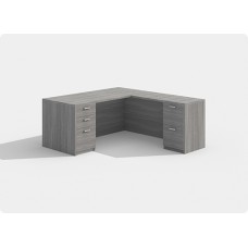 Pacific Laminate Desk Workstation Style B