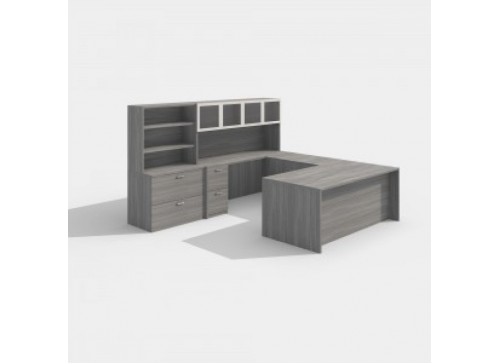 Laminate Desk Workstation Style A